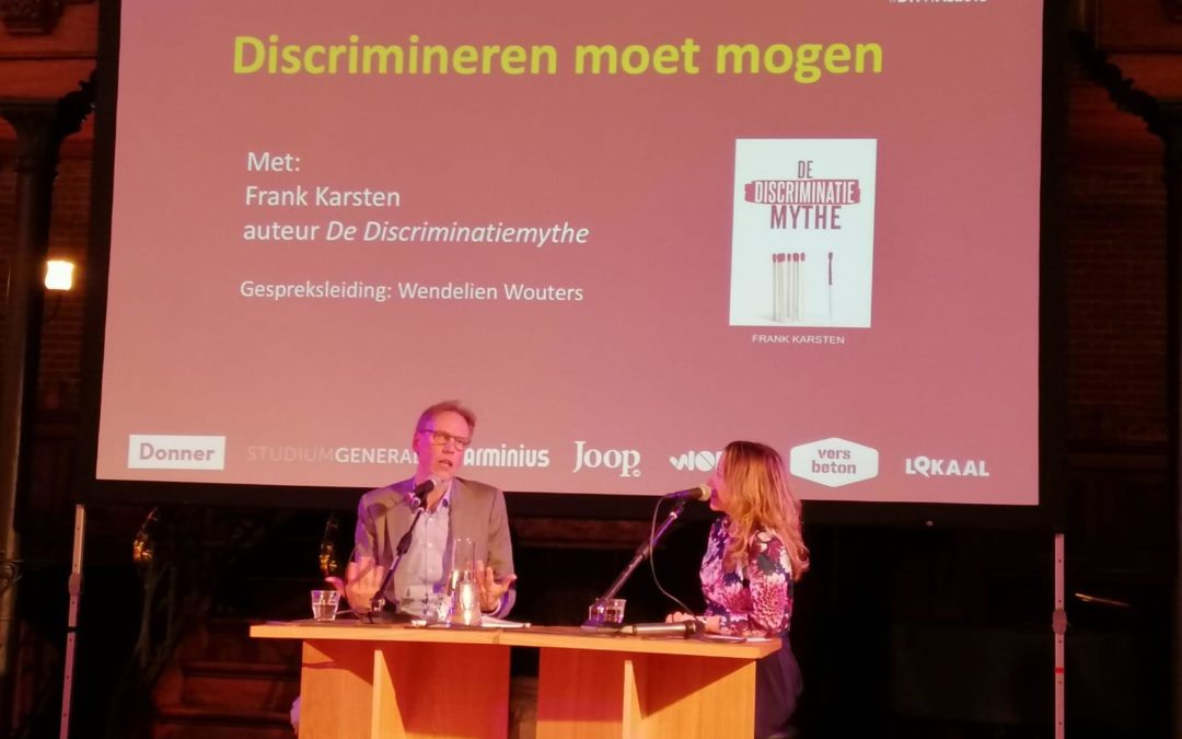 Gespreksleider bij ‘Dit was 2018’, thema discriminatie