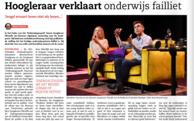 Onderwijsgesprek: ‘Het systeem is failliet’