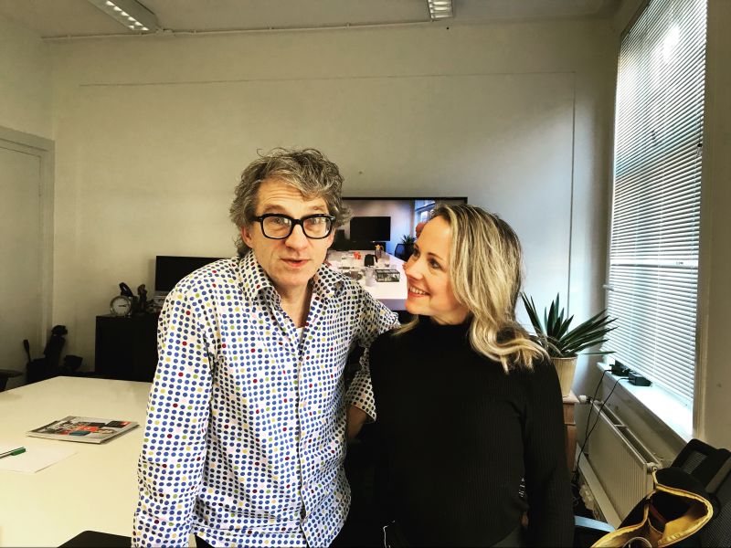 Wendelien Wouters en Frénk van der Linden