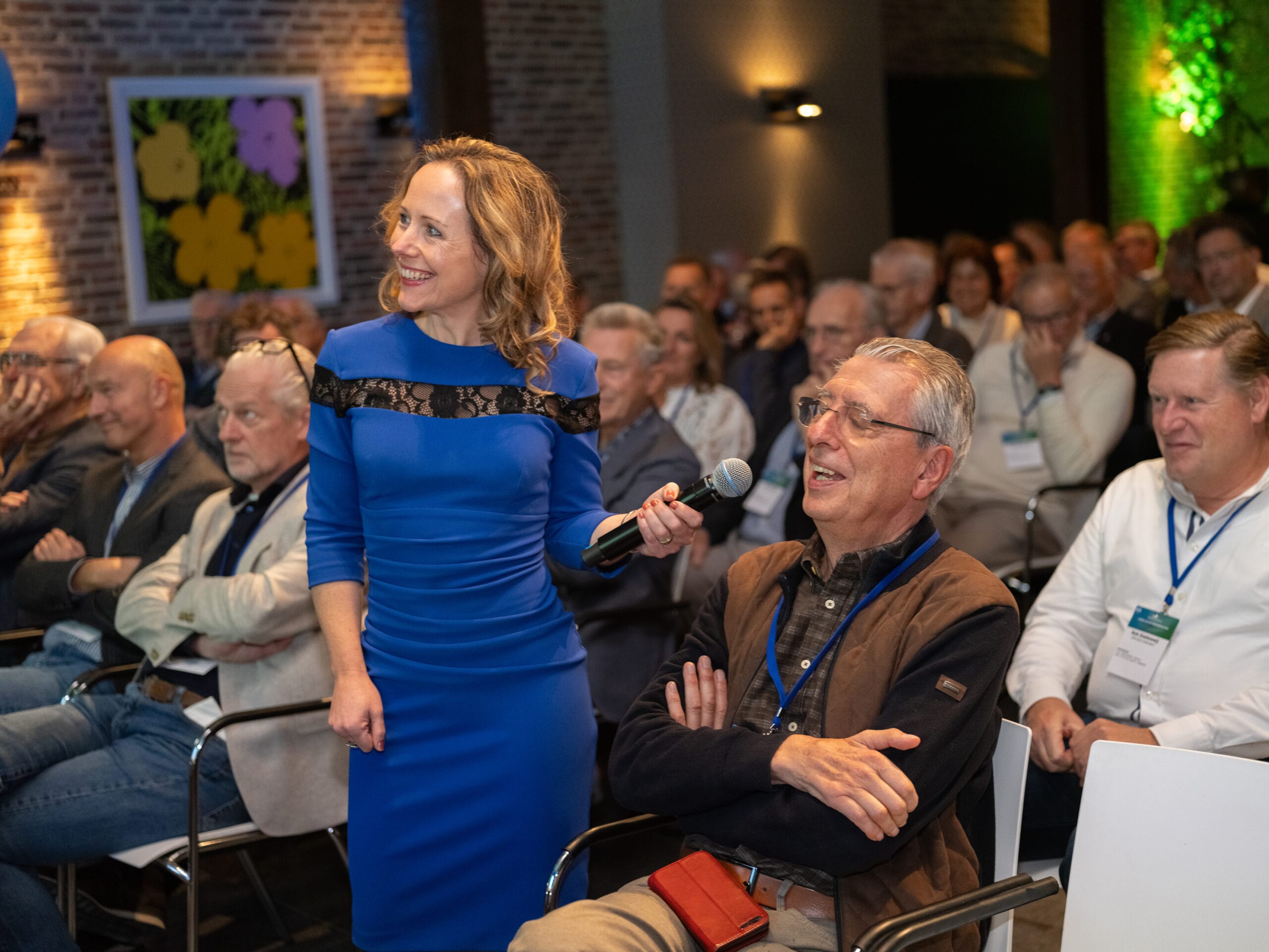 Wendelien als dagvoorzitter